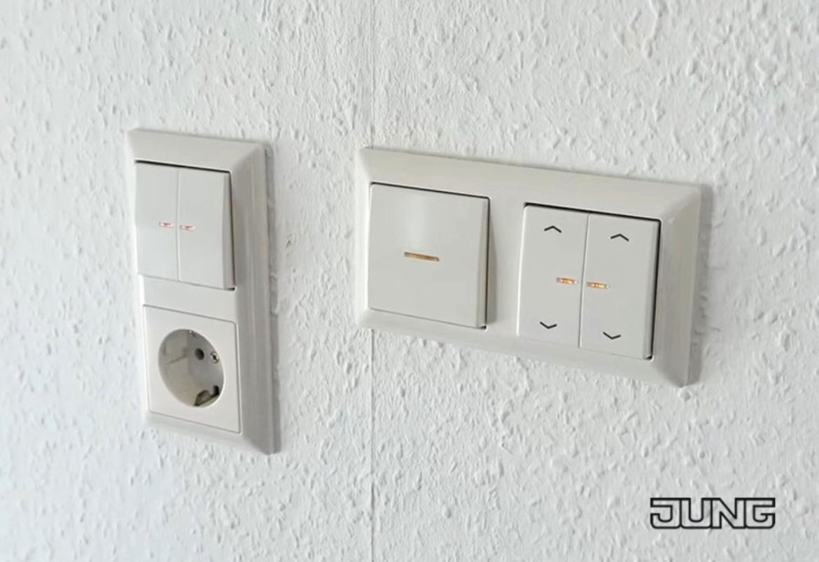 „JUNG jungikliai šiuolaikiniame interjere – inovacijų ir estetikos derinys“